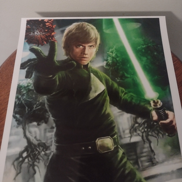 LUKE SKYWALKER STAR WARS 8.5x11 GLOSSY COLOR ART WALL/LOCKER KIDS/TEENS POSTER🔥 - Picture 7 of 8
